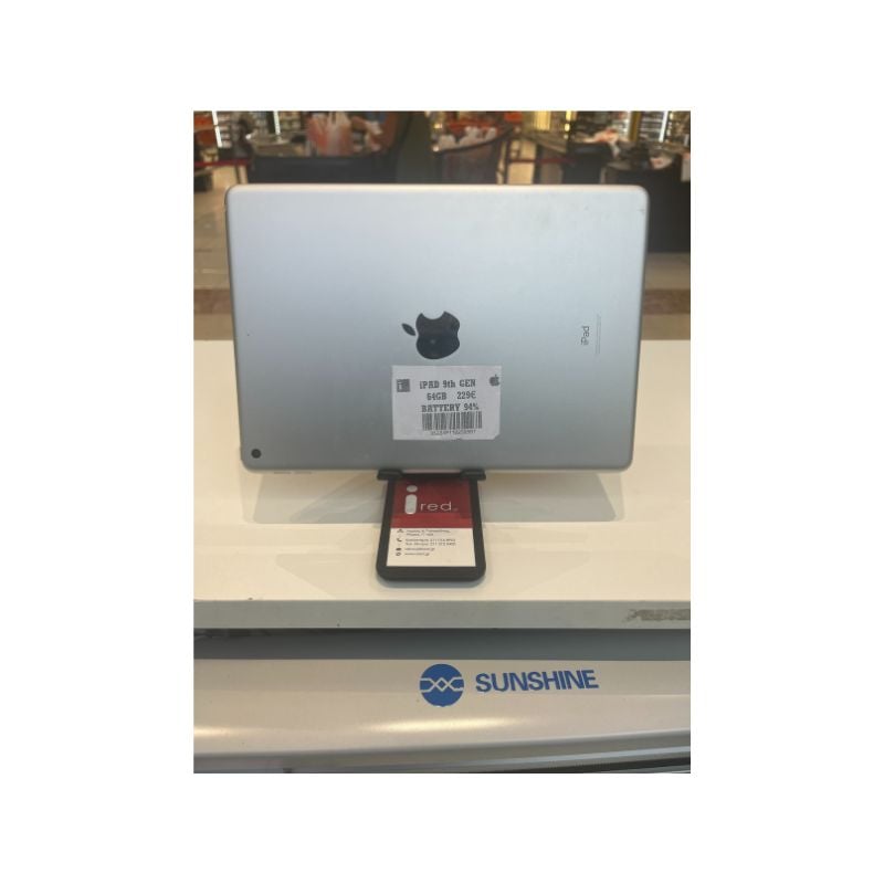 IPAD 9TH GEN 10.2 WIFI 64GB ΜΕΤΑΧΕΙΡΙΣΜΕΝΟ ΓΚΡΙ