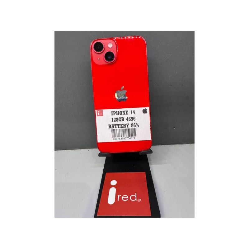 IPHONE 14 128GB RED ΜΕΤΑΧΕΙΡΙΣΜΕΝΟ