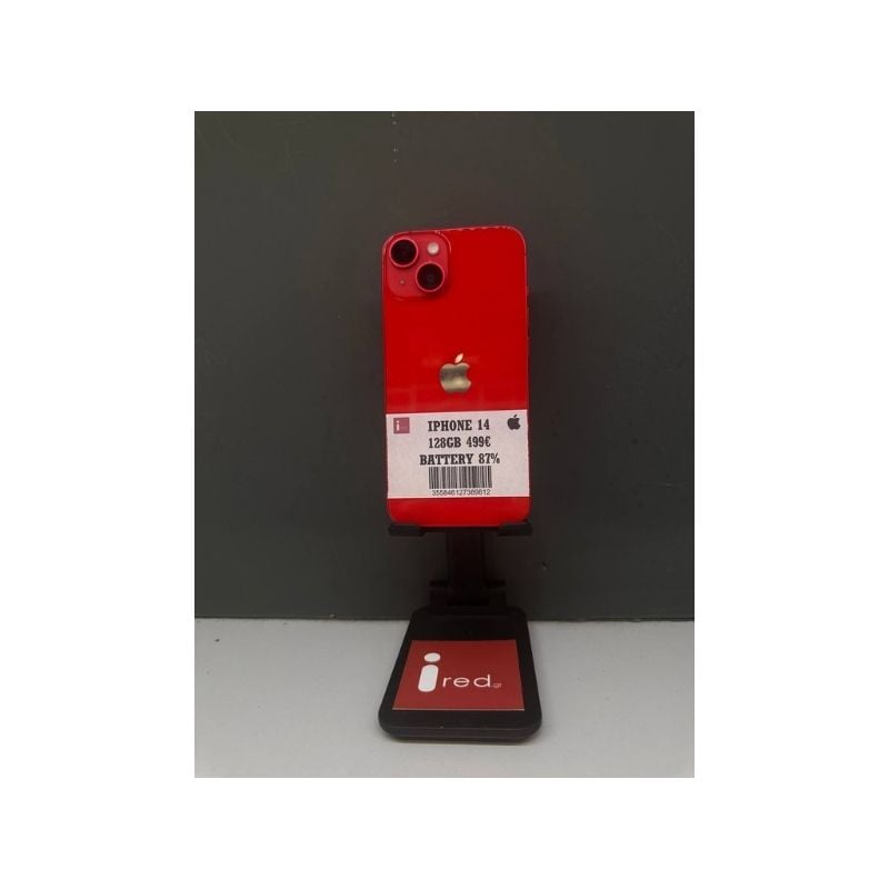 IPHONE 14 128GB RED ΜΕΤΑΧΕΙΡΙΣΜΕΝΟ