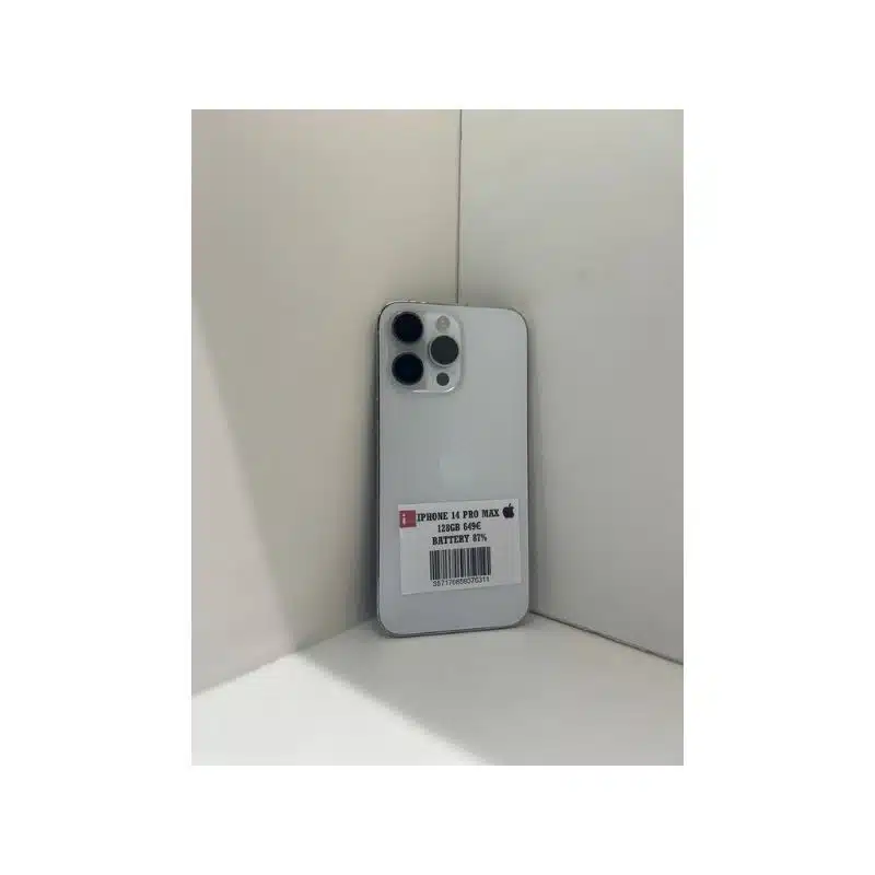 IPHONE 14-PRO-MAX 128GB SILVER ΜΕΤΑΧΕΙΡΙΣΜΕΝΟ