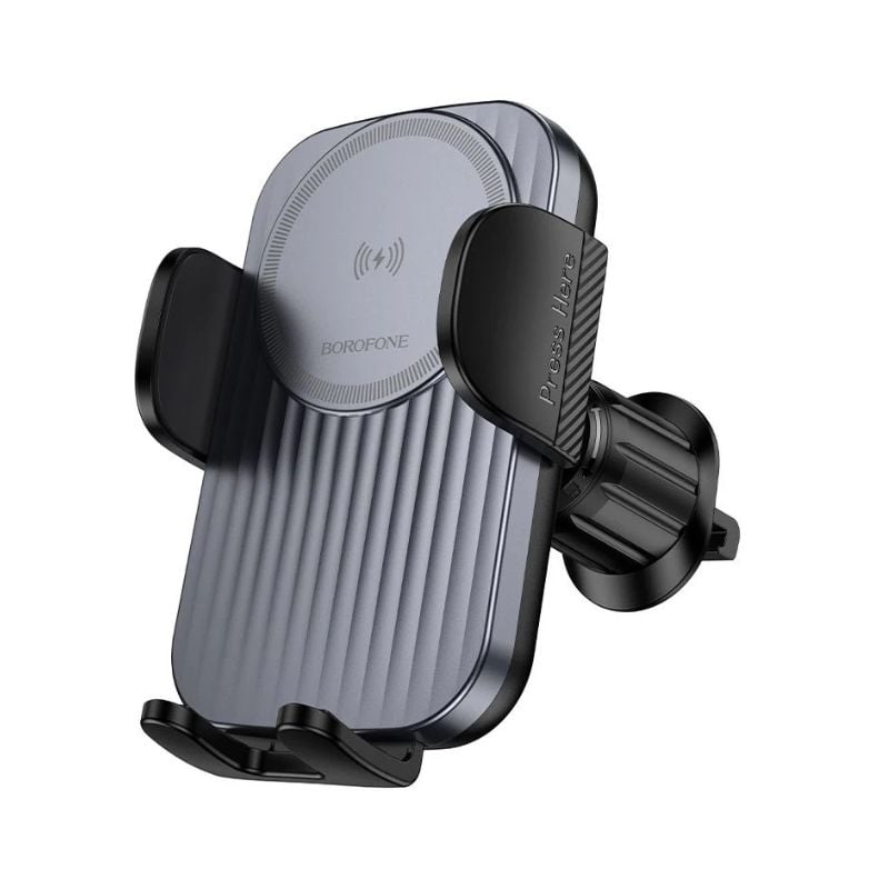 BOROFONE BH221 - WIRELESS FAST CHARGING AIR VENT CAR HOLDER