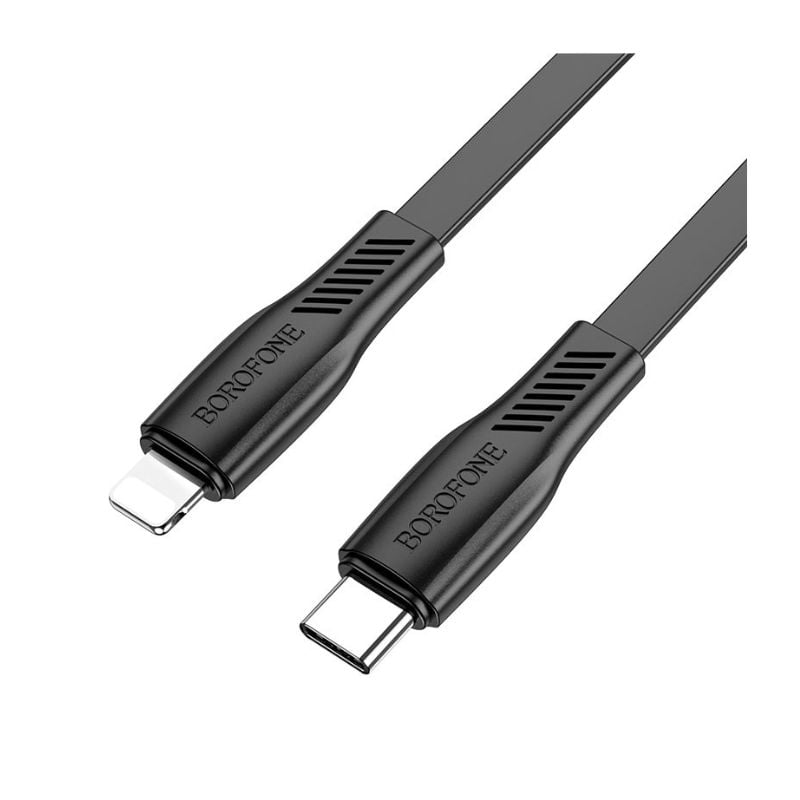 BOROFONE BX113 - LENNY CHARGING CABLE TYPE C TO LIGHTNING 3M