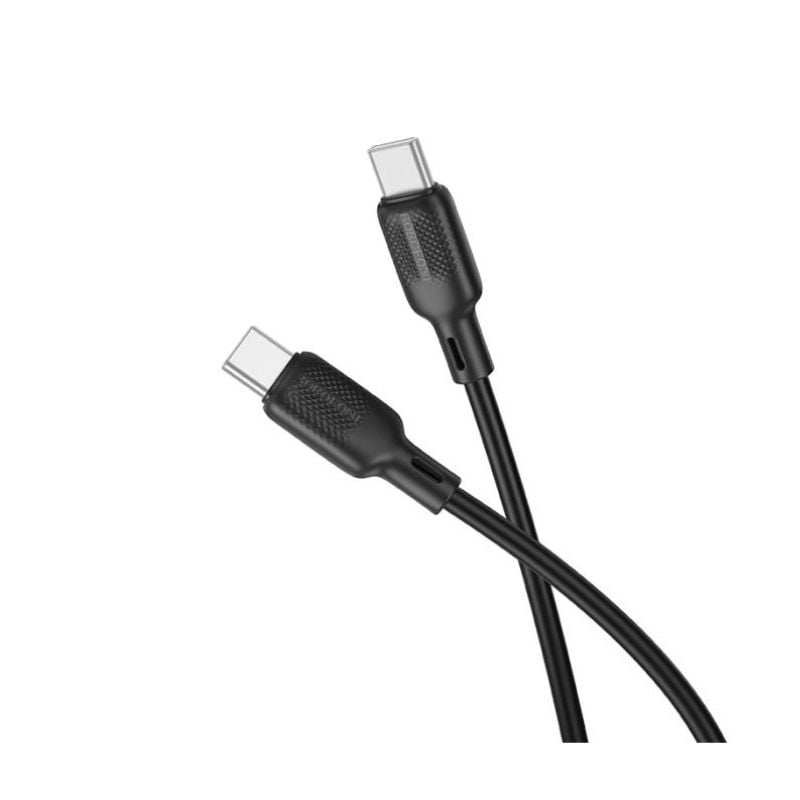 BOROFONE BX113 - LENNY CHARGING CABLE TYPE C TO TYPE C 60W 3M