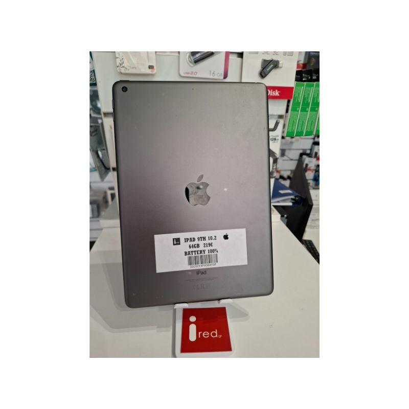 IPAD 9TH GEN 10.2 WIFI 64GB SPACE GREY ΜΕΤΑΧΕΙΡΙΣΜΕΝΟ