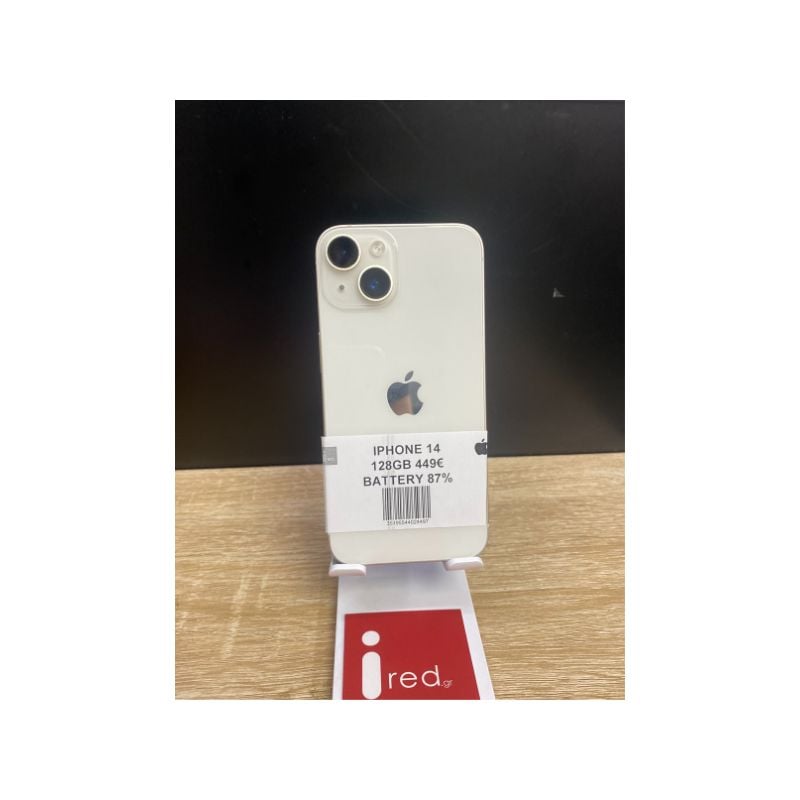 IPHONE 14 128GB WHITE ΜΕΤΑΧΕΙΡΙΣΜΕΝΟ