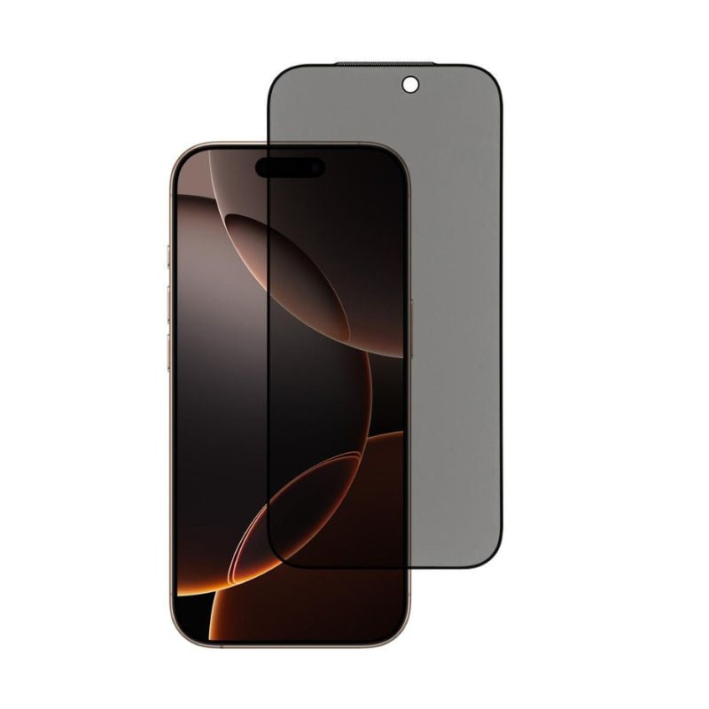5D PRIVACY TEMPERED GLASS - IPHONE 17 / 17 PRO / 16 PRO