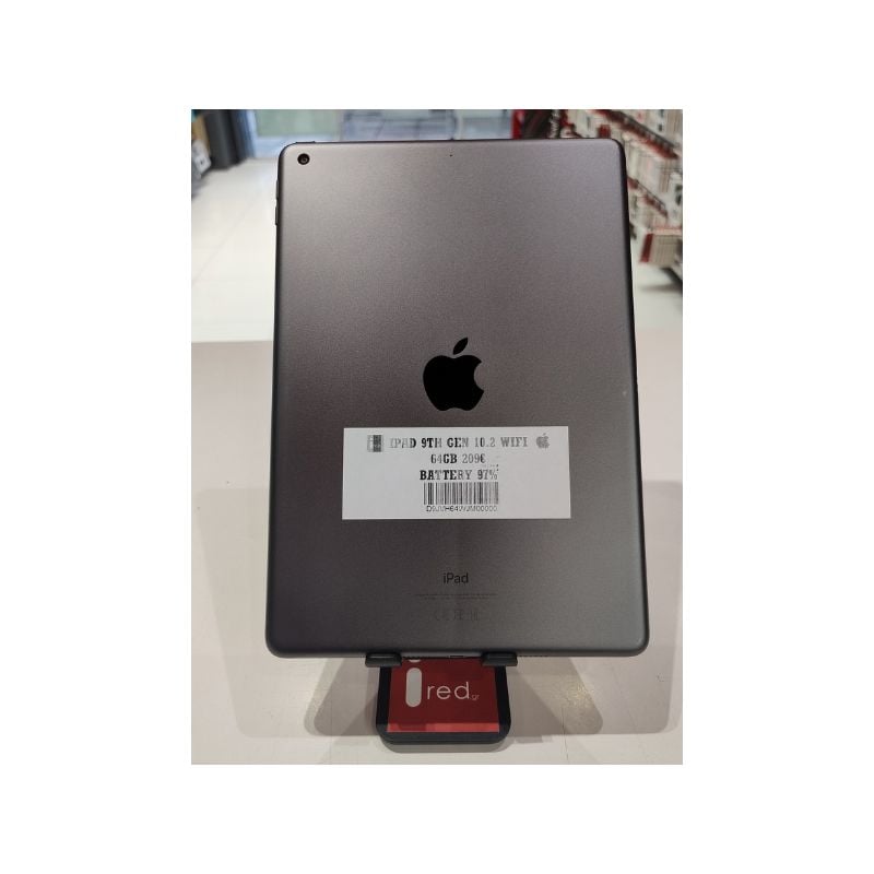 IPAD 9TH GEN 10.2 WIFI 64GB SPACE GRAY ΜΕΤΑΧΕΙΡΙΣΜΕΝΟ