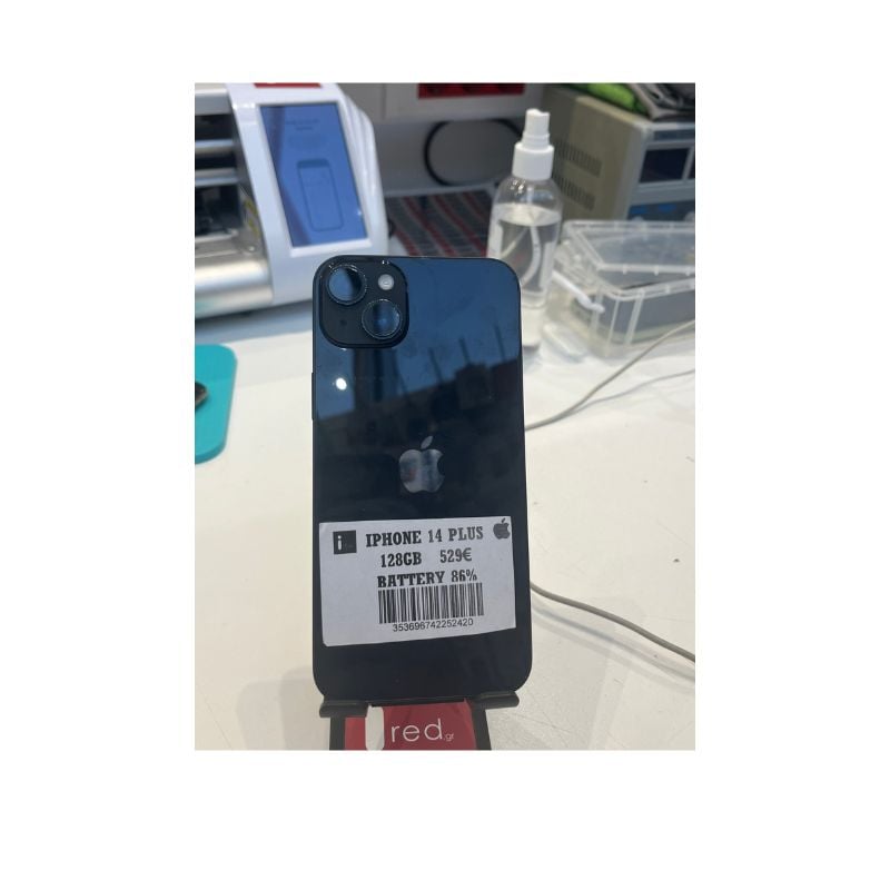 IPHONE 14 PLUS 128GB Midnight ΜΕΤΑΧΕΙΡΙΣΜΕΝΟ