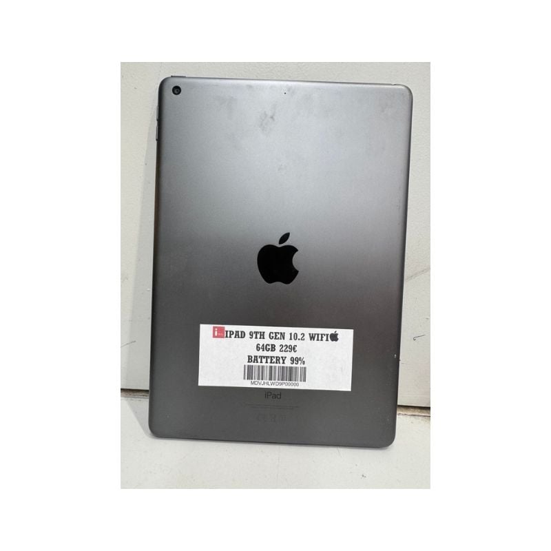 IPAD 9TH GEN 10.2 WIFI 64GB GRΑY ΜΕΤΑΧΕΙΡΙΣΜΕΝΟ