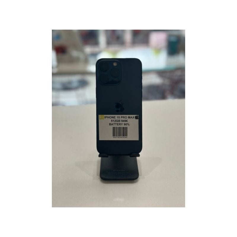 IPHONE 15-PRO-MAX 512GB BLUE TITANIUM ΜΕΤΑΧΕΙΡΙΣΜΕΝΟ