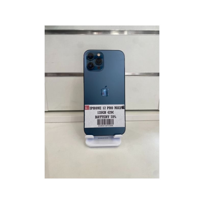 IPHONE 12-PRO-MAX 128GB BLUE ΜΕΤΑΧΕΙΡΙΣΜΕΝΟ
