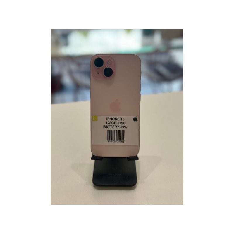 IPHONE 15 128GB PINK ΜΕΤΑΧΕΙΡΙΣΜΕΝΟ