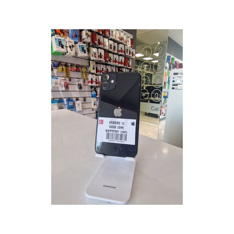 IPHONE 11 64GB BLACK ΜΕΤΑΧΕΙΡΙΣΜΕΝΟ