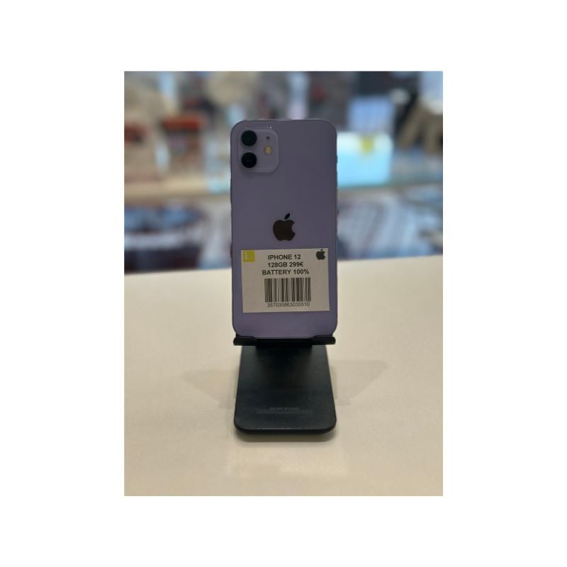 IPHONE 12 128GB PURPLE ΜΕΤΑΧΕΙΡΙΣΜΕΝΟ