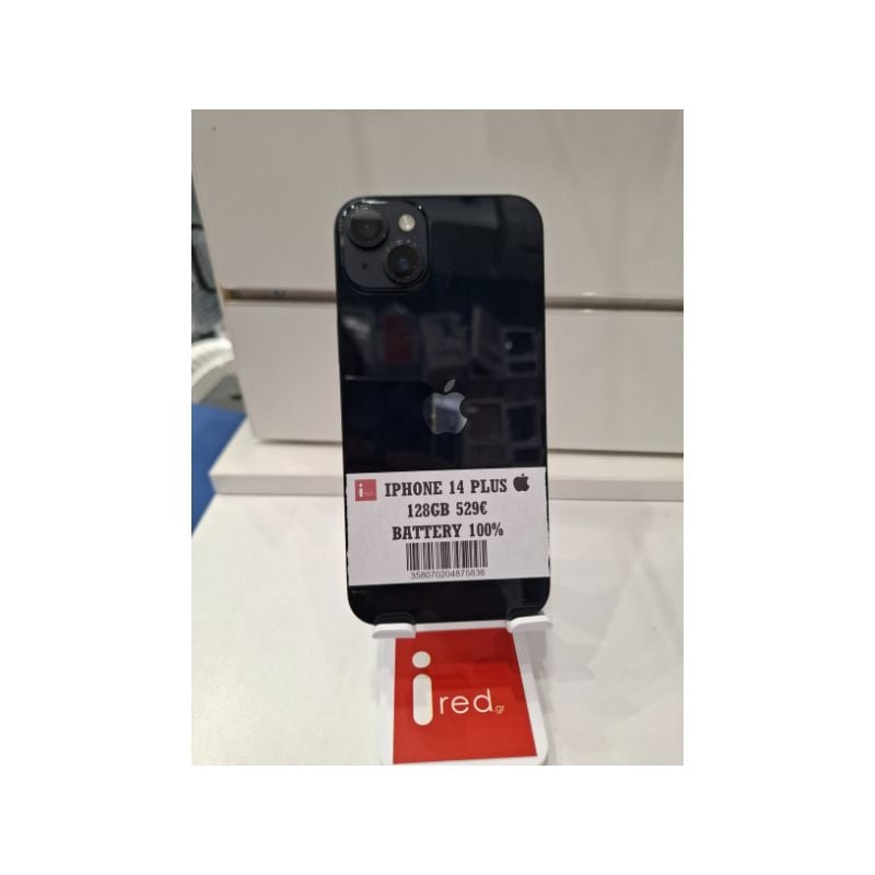 IPHONE 14 PLUS 128GB BLACK ΜΕΤΑΧΕΙΡΙΣΜΕΝΟ