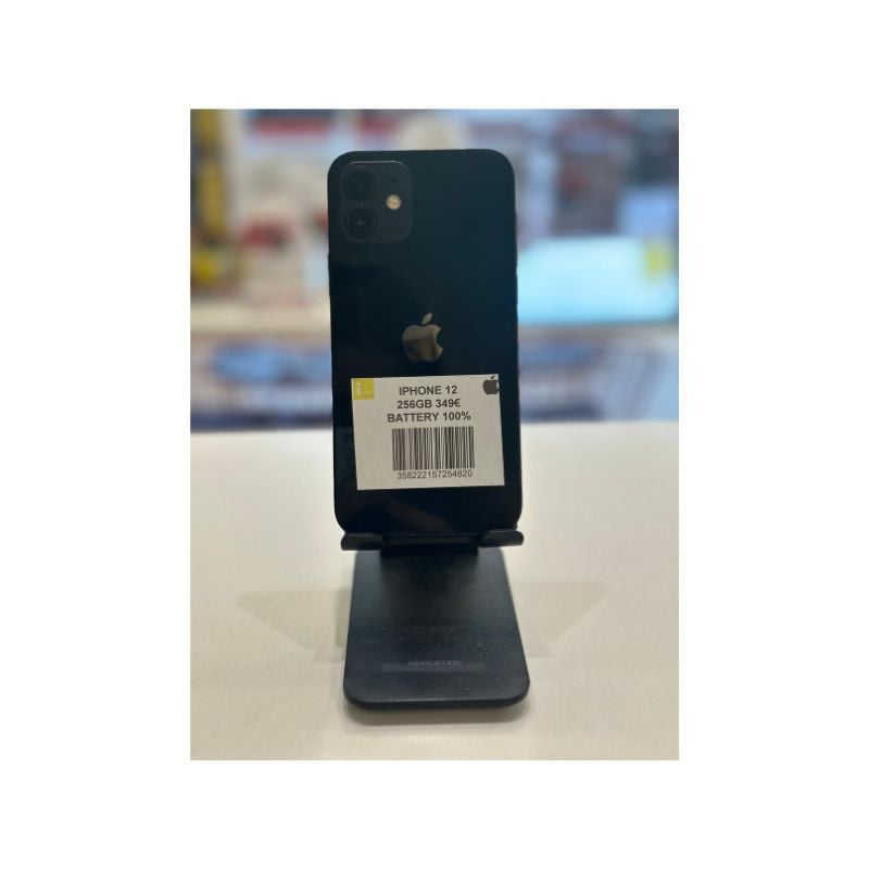 IPHONE 12 256GB BLACK ΜΕΤΑΧΕΙΡΙΣΜΕΝΟ