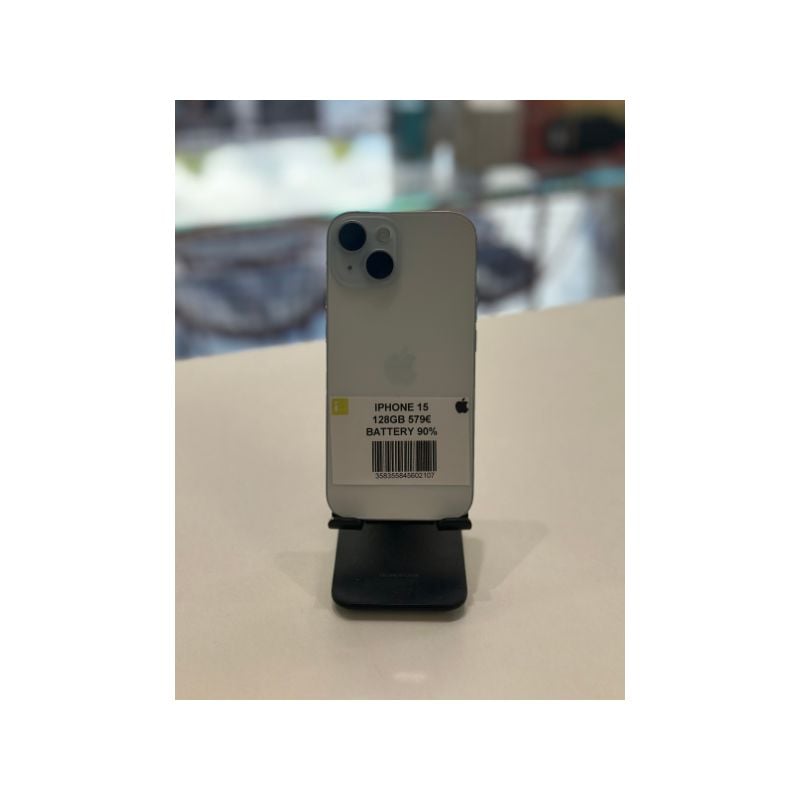 IPHONE 15 128GB BLUE ΜΕΤΑΧΕΙΡΙΣΜΕΝΟ