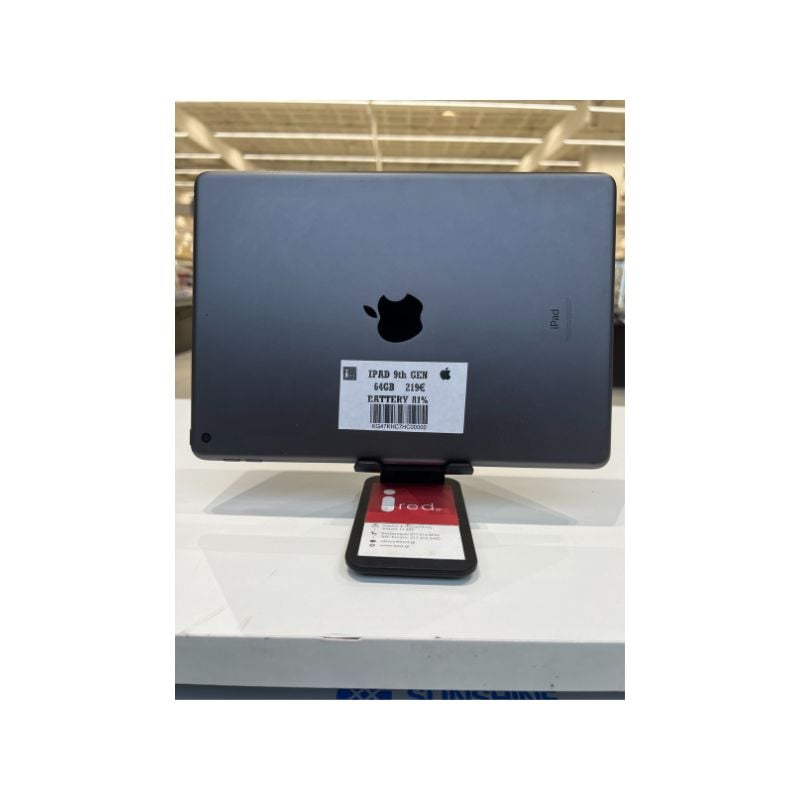 IPAD 9TH GEN 10.2 WIFI 64GB SPACE GRAY ΜΕΤΑΧΕΙΡΙΣΜΕΝΟ