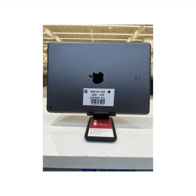 IPAD 9TH GEN 10.2 WIFI 64GB Space Gray ΜΕΤΑΧΕΙΡΙΣΜΕΝΟ