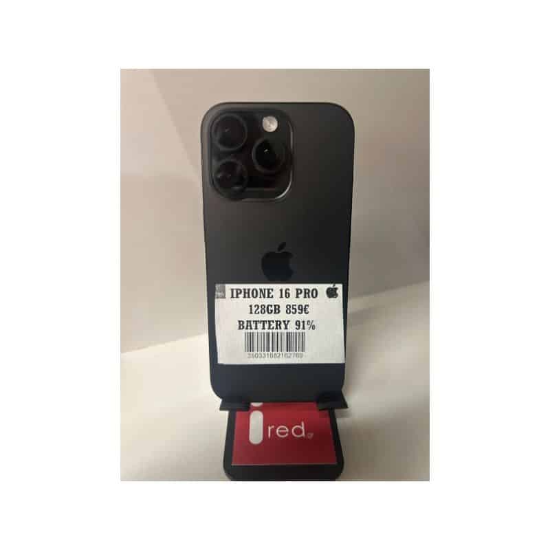 IPHONE 16-PRO 128GB SPACE BLACK ΜΕΤΑΧΕΙΡΙΣΜΕΝΟ