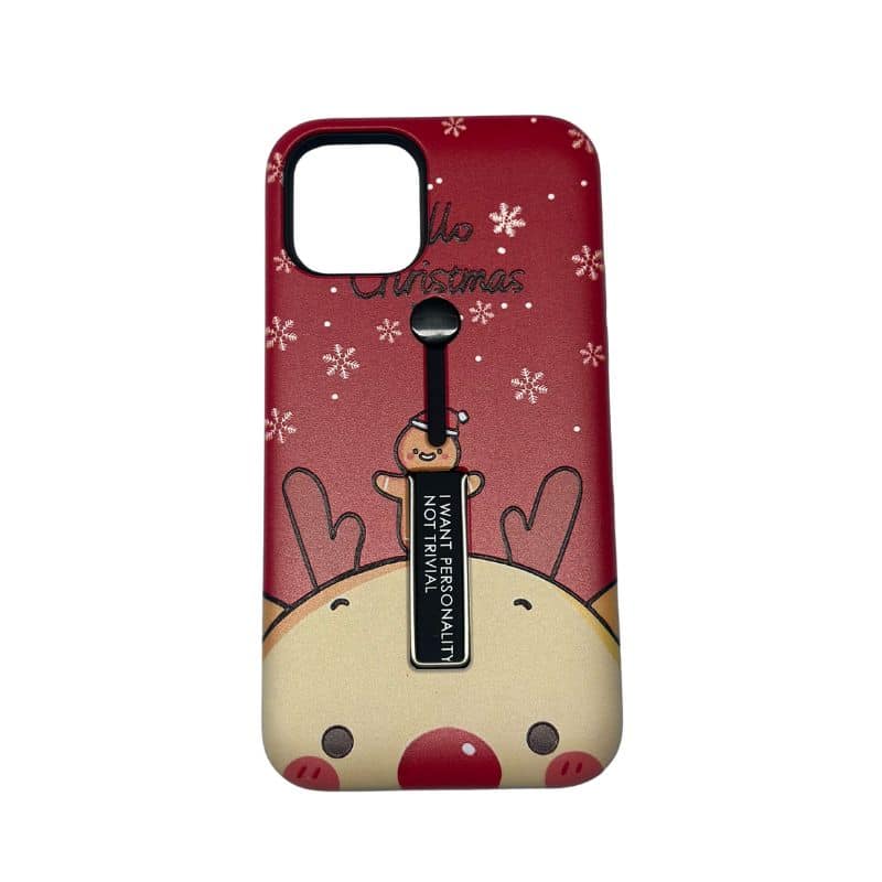 CHRISTMAS CASE SHOPRANO - SHOCKPROOF TYPE WITH INVISIBLE PULL RING BRACELET 11 PRO