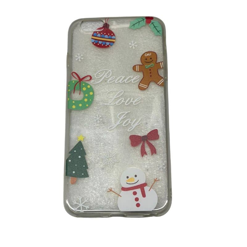 CHRISTMAS CASE SHOPRANO - TRANSPARENT SHOCKPROOF TYPE 7/8 PLUS