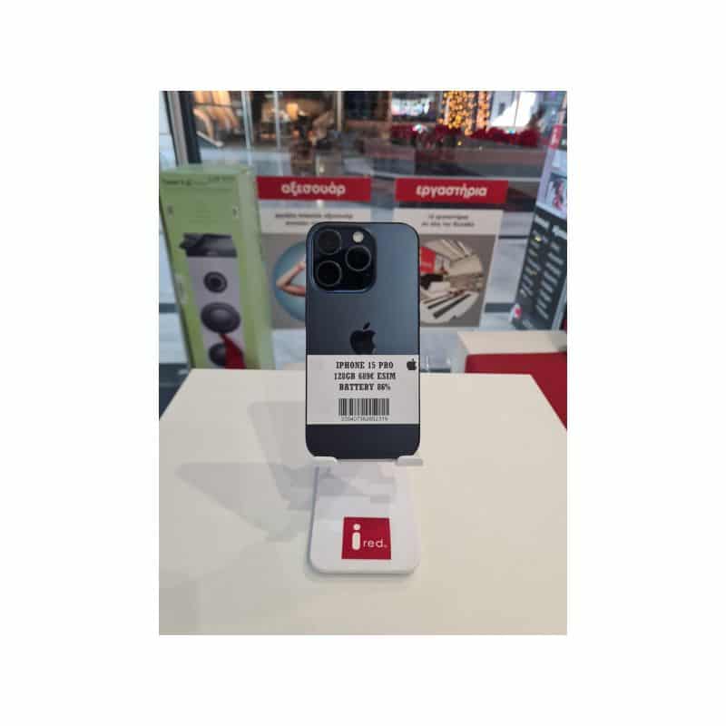 IPHONE 15-PRO 128GB BLUE TITANIUM ΜΕΤΑΧΕΙΡΙΣΜΕΝΟ