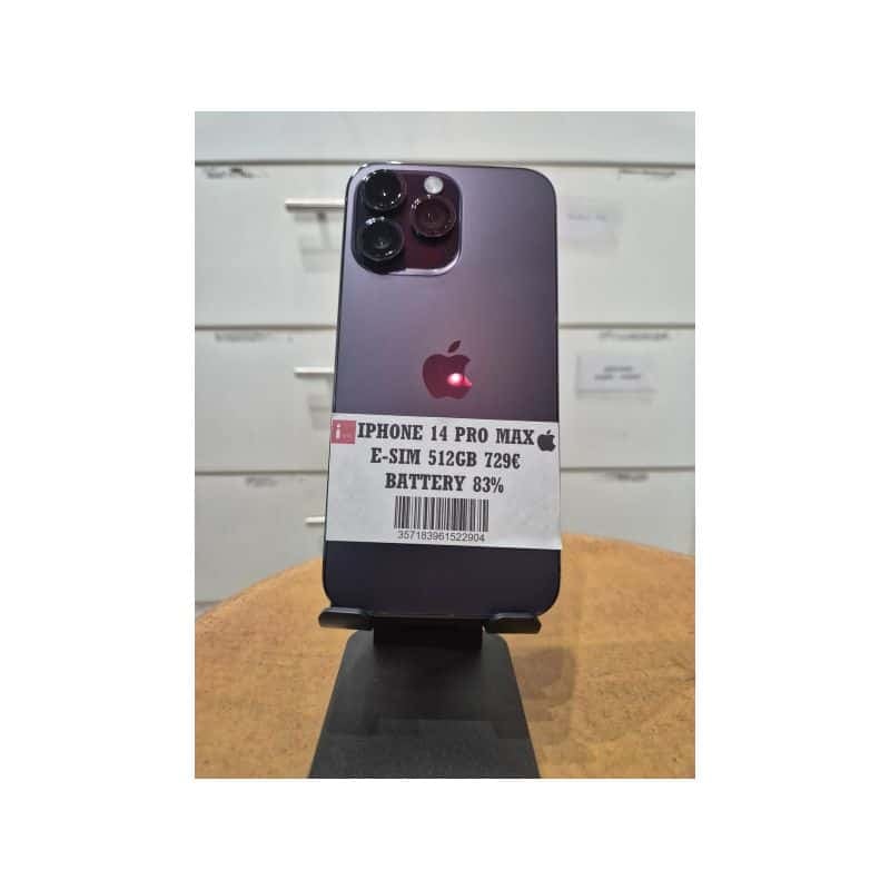 IPHONE 14-PRO-MAX 512GB DEEP PURPLE ΜΕΤΑΧΕΙΡΙΣΜΕΝΟ