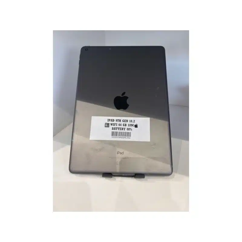IPAD 9TH GEN 10.2 WIFI 64GB SPACE GREY ΜΕΤΑΧΕΙΡΙΣΜΕΝΟ