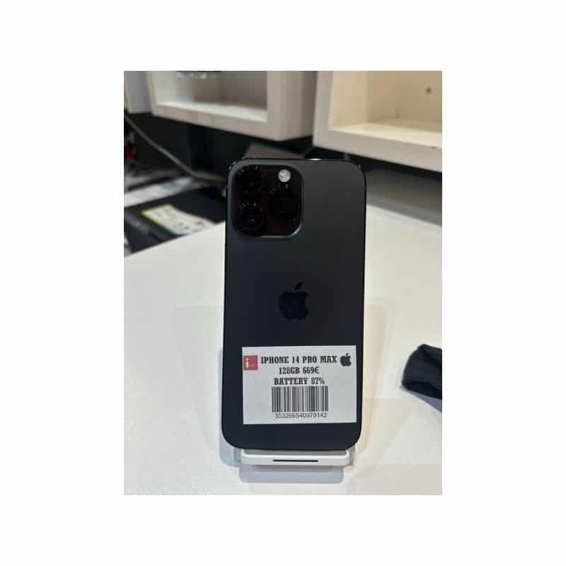 IPHONE 14-PRO-MAX 128GB SPACE BLACK ΜΕΤΑΧΕΙΡΙΣΜΕΝΟ
