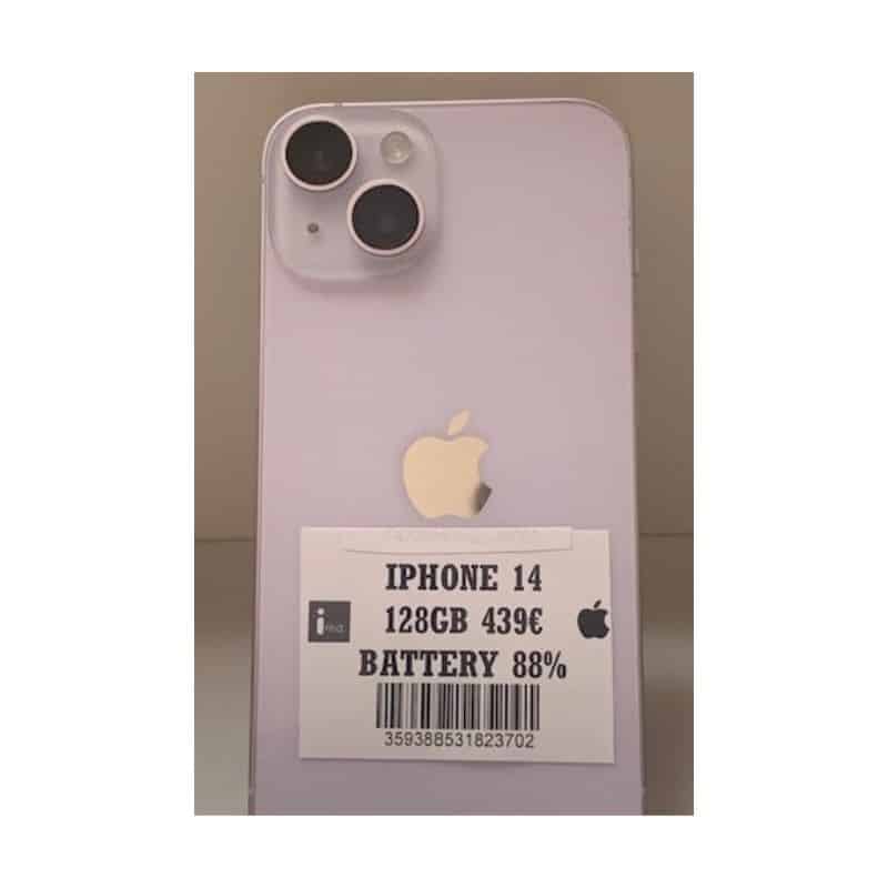 IPHONE 14 128GB PURPLE ΜΕΤΑΧΕΙΡΙΣΜΕΝΟ