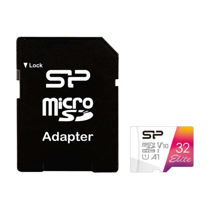 SILICON POWER MICRO SD WITH ADAPTOR 32GB ELITE