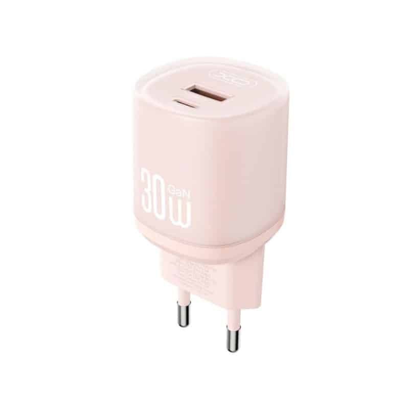 XO L151 2 PORT USB-A & TYPE C CHARGER QC30W