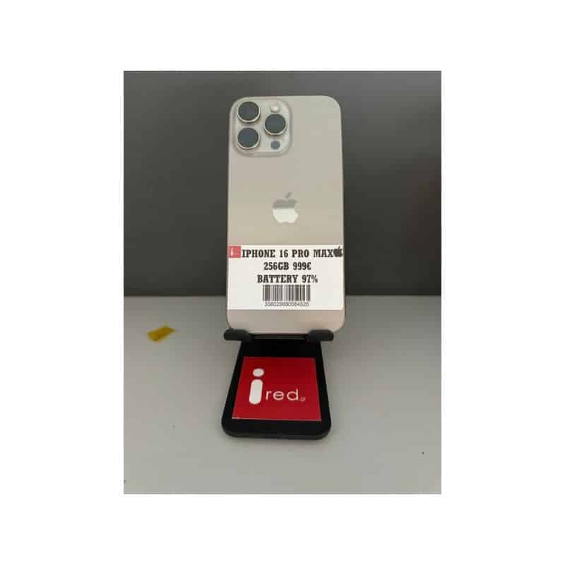 IPHONE 16-PRO-MAX 256GB NAURAL TITANIUM ΜΕΤΑΧΕΙΡΙΣΜΕΝΟ