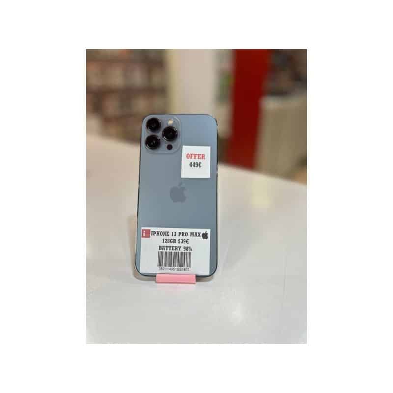 IPHONE 13-PRO-MAX 128GB SIERRA BLUE ΜΕΤΑΧΕΙΡΙΣΜΕΝΟ