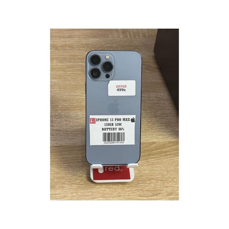 IPHONE 13-PRO-MAX 128GB SIERRA BLUE ΜΕΤΑΧΕΙΡΙΣΜΕΝΟ