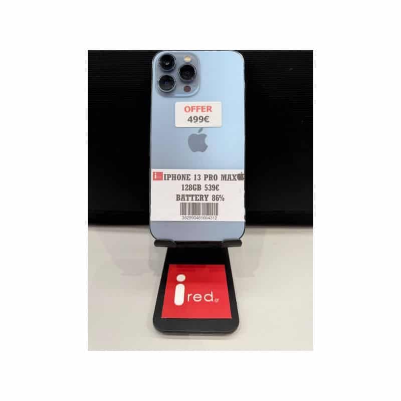 IPHONE 13-PRO-MAX 128GB BLUE ΜΕΤΑΧΕΙΡΙΣΜΕΝΟ