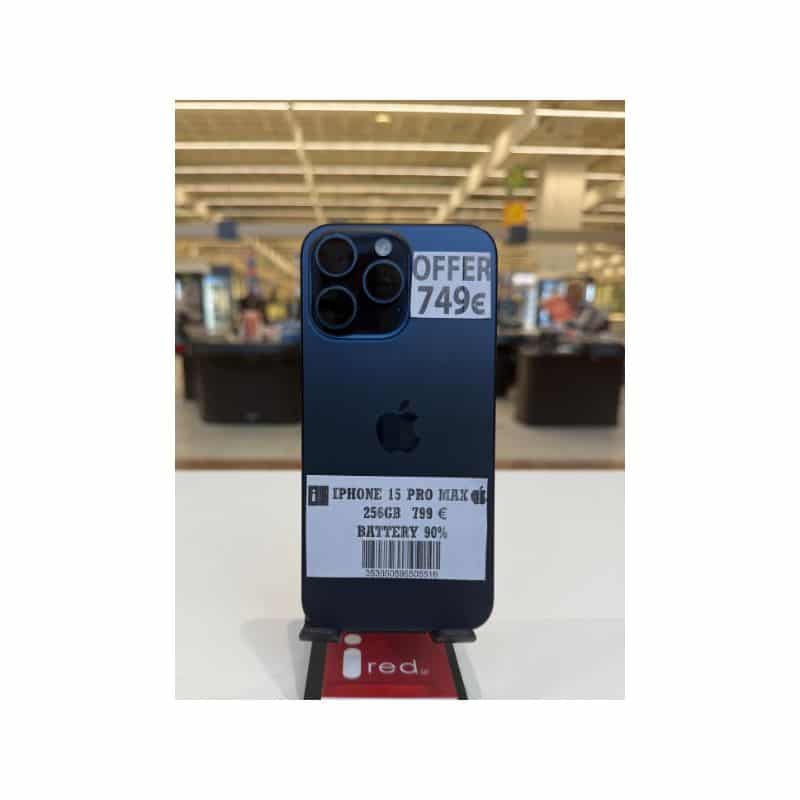 IPHONE 15-PRO-MAX 256GB Blue Titanium ΜΕΤΑΧΕΙΡΙΣΜΕΝΟ