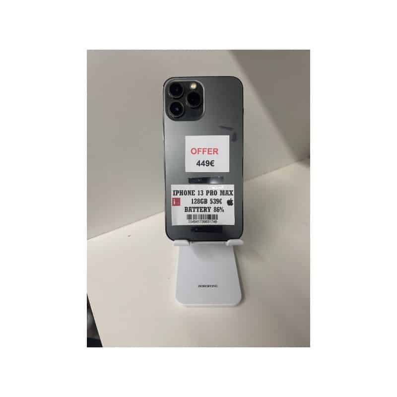 IPHONE 13-PRO-MAX 128GB SPACE GREY ΜΕΤΑΧΕΙΡΙΣΜΕΝΟ