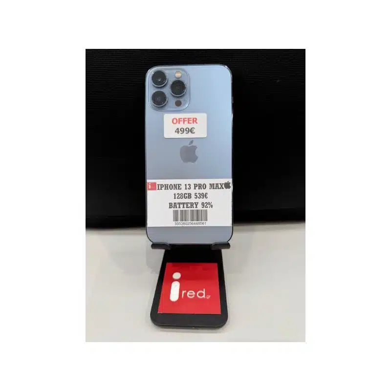 IPHONE 13-PRO-MAX 128GB BLUE ΜΕΤΑΧΕΙΡΙΣΜΕΝΟ