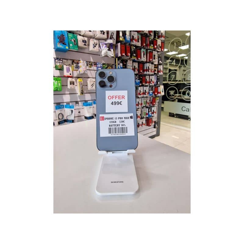 IPHONE 13-PRO-MAX 128GB SIERRA BLUE ΜΕΤΑΧΕΙΡΙΣΜΕΝΟ