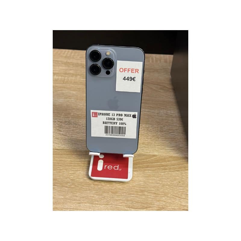 IPHONE 13-PRO-MAX 128GB SIERRA BLUE ΜΕΤΑΧΕΙΡΙΣΜΕΝΟ