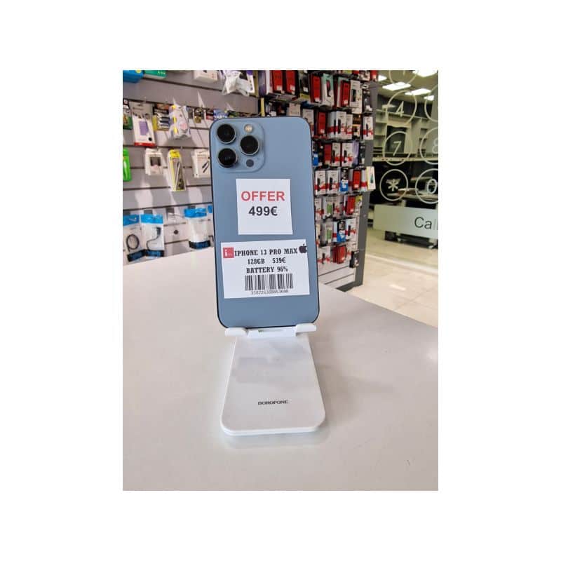 IPHONE 13-PRO-MAX 128GB SIERRA BLUE ΜΕΤΑΧΕΙΡΙΣΜΕΝΟ