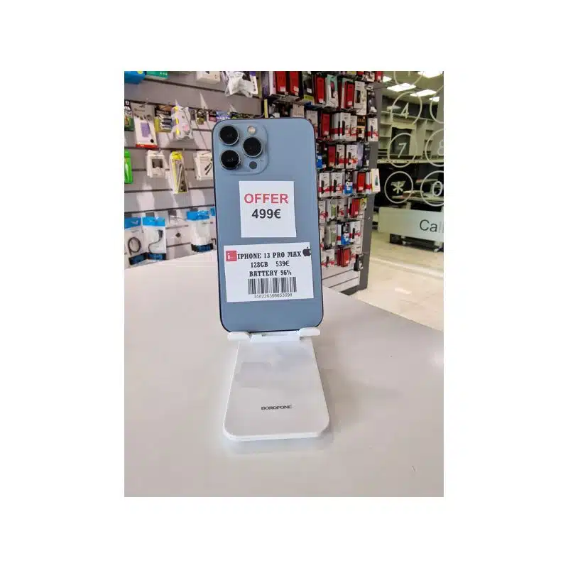 IPHONE 13-PRO-MAX 128GB SIERRA BLUE ΜΕΤΑΧΕΙΡΙΣΜΕΝΟ