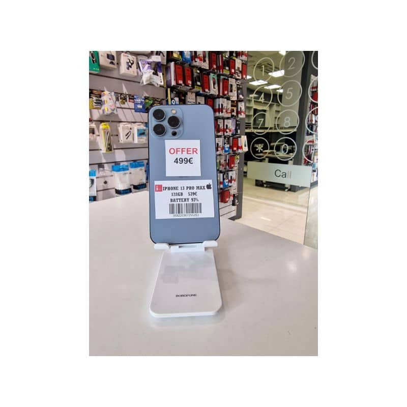 IPHONE 13-PRO-MAX 128GB SIERRA BLUE ΜΕΤΑΧΕΙΡΙΣΜΕΝΟ