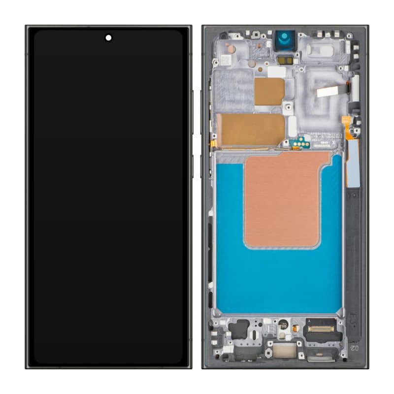 LCD & DIGITIZER WITH FRAME - SAMSUNG GALAXY S24 ULTRA (S928) OLED OEM