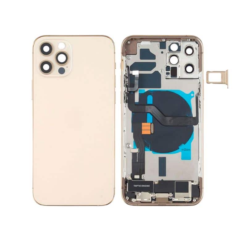 MIDDLE FRAME & BATTERY DOOR ASSEMBLY - IPHONE 12 PRO MAX