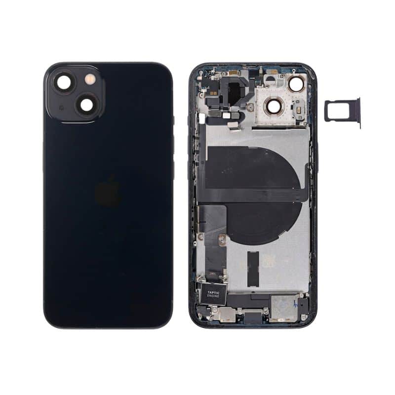 MIDDLE FRAME & BATTERY DOOR ASSEMBLY - IPHONE 13 MINI