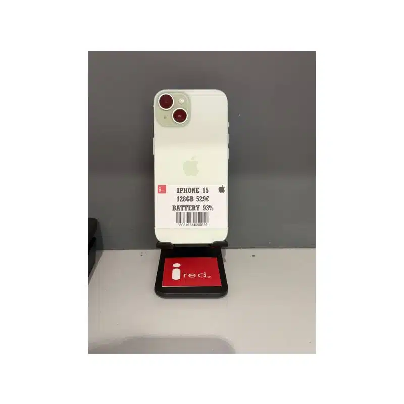 IPHONE 15 128GB GREEN ΜΕΤΑΧΕΙΡΙΣΜΕΝΟ