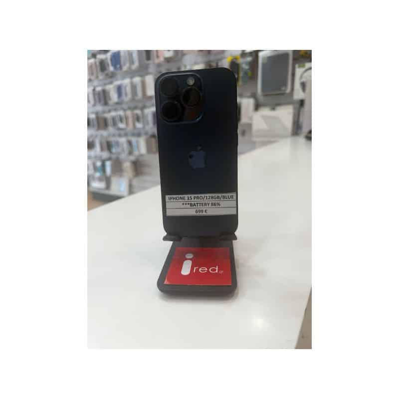 IPHONE 15-PRO 128GB ΜΠΛΕ ΜΕΤΑΧΕΙΡΙΣΜΕΝΟ